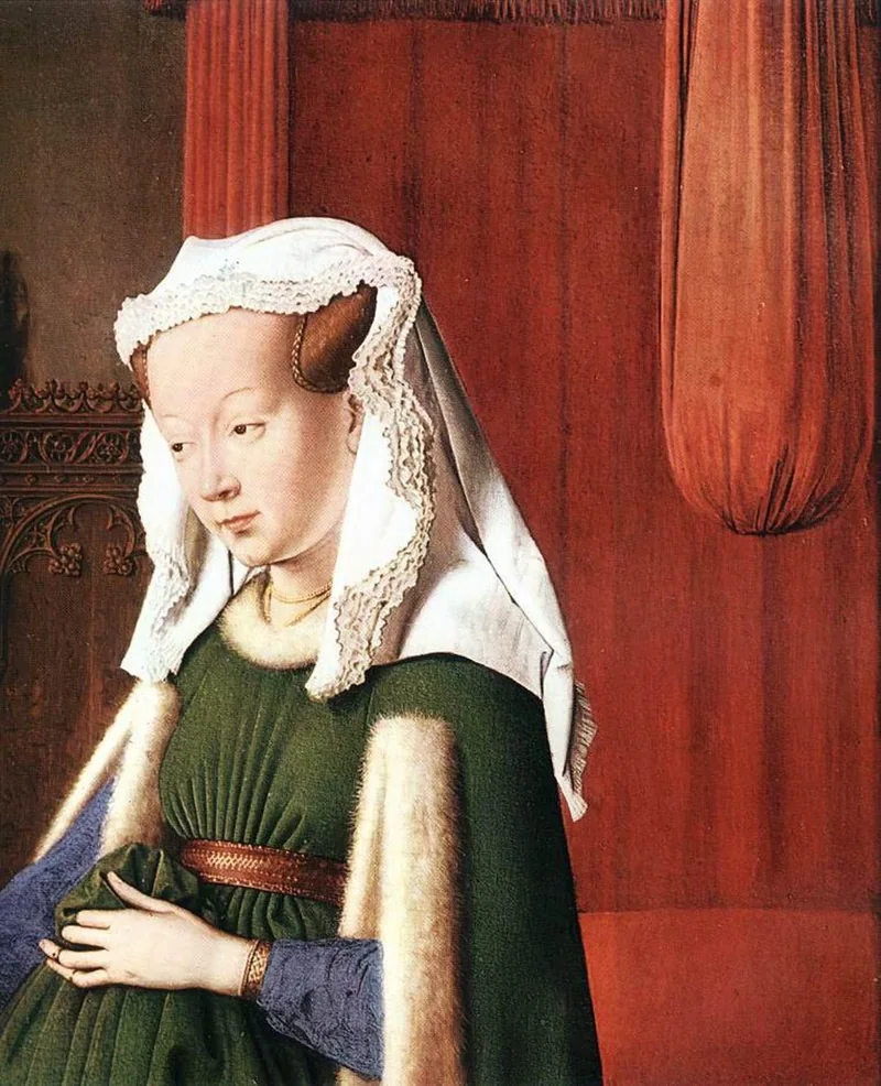 Le mariage Arnolfini – Détail